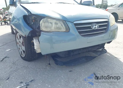 2007 Hyundai Elantra Gls/Se/Limited from USA, damaged, VIN KMHDU46D57U162616